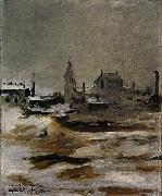 Edouard Manet Effet de neige a Petit Montrouge Germany oil painting artist